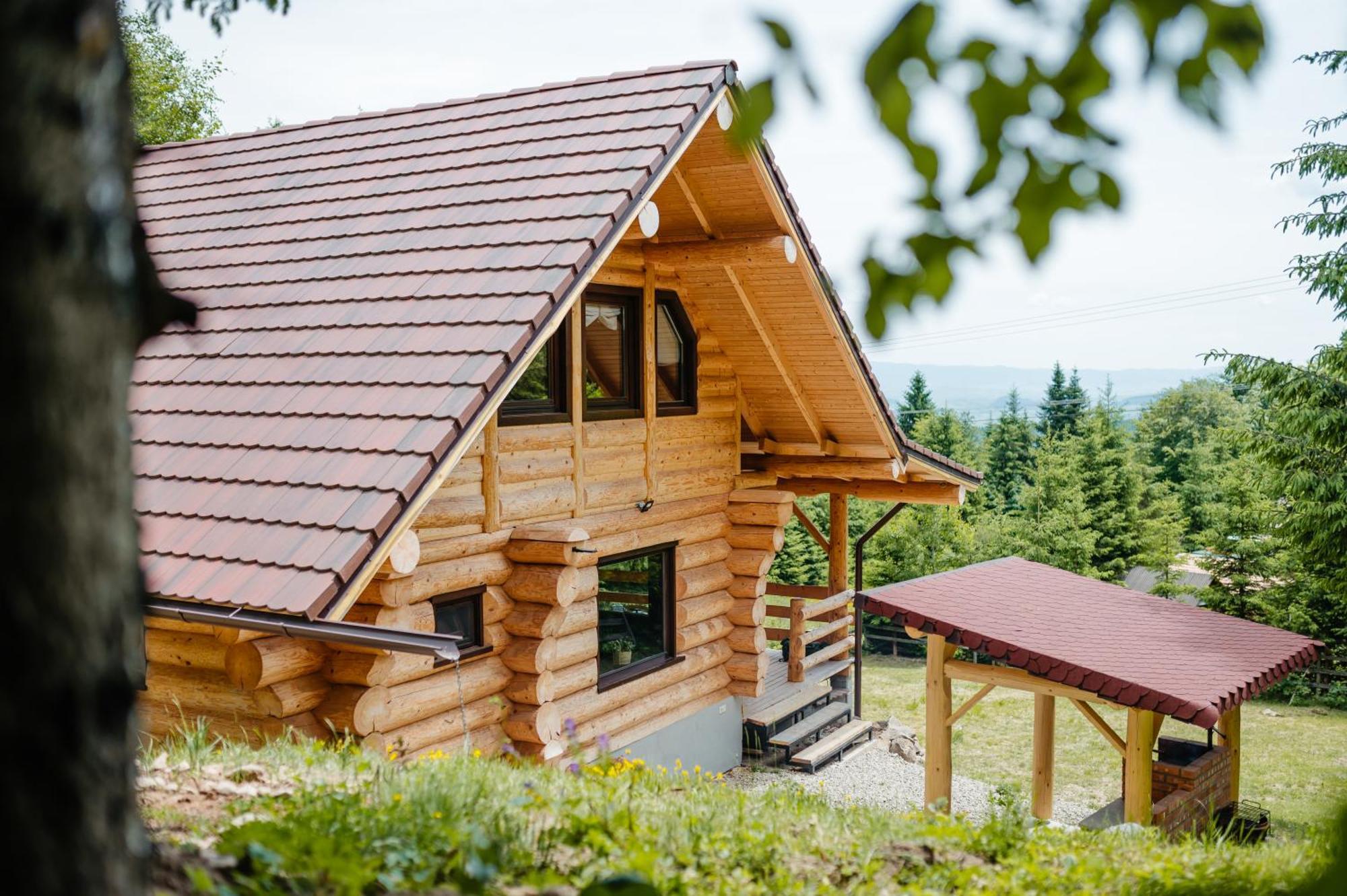 Log Cabin Piricske Ciceu Exterior foto